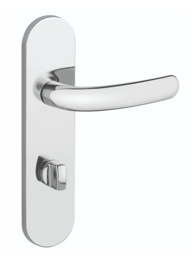 Fechadura Lockwell Mille Banheiro 40mm cor Cromado Espelho