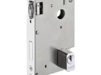 Fechadura trinco Rolete 55 mm Externa cor Cromada