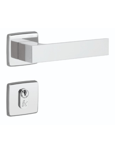 Fechadura Lockwell Set Externa cor Cromada 40 mm